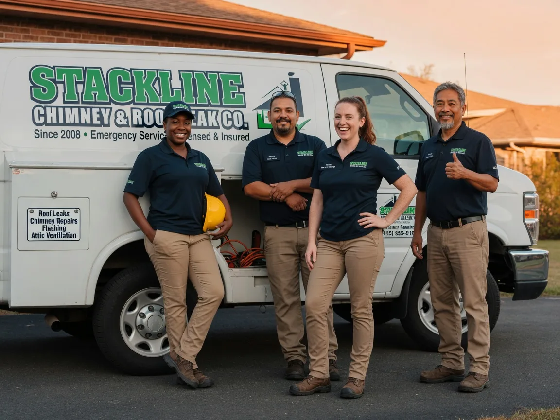 Chimney flashing repair company in Danevang, TX